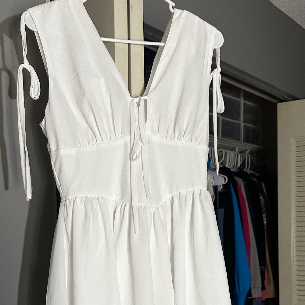 White dress